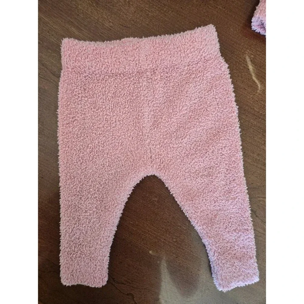3-6 Month Girls Fuzzy Sweater Set